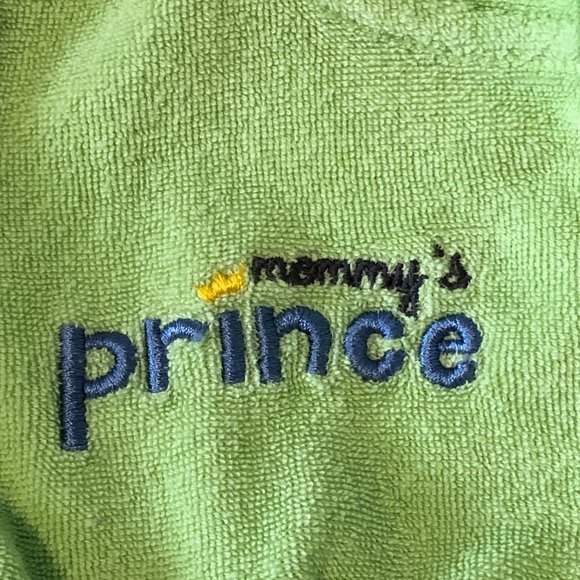 Just One You by Carter Green Terry Cloth BathRobe Tie Belt Size 0-9M - Picture 3 of 10
